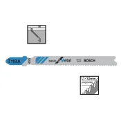 BOSCH博世 鐵工金屬用 線鋸片 T118A 薄鐵片 金屬片 鐵片 線鋸機用 2608631013