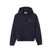 美國百分百【全新真品】KENZO 高田賢三 帽T 長袖連帽T恤 上衣 小logo 刺繡虎頭 深藍 BO40