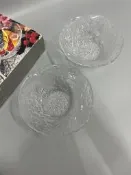 （可開發票）日本soga crystal櫻花水晶玻璃缽 沙拉碗 果盤 水晶玻璃盤 櫻化盤 新品帶原盒 尺寸如圖所示 標為