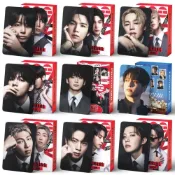 (店+)127張bts小卡防彈少年團整合鏈接V JK RM JIMIN專輯自制卡周邊