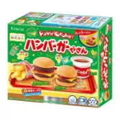 【Donki日本唐吉訶德】kracie客樂諧 知育果子 兒童益智點心食玩  DIY零食 漢堡店 22g