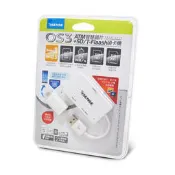 【S03 筑蒂資訊】含稅 逸盛 ESENSE OS3 ATM智慧晶片+SD T-Flash讀卡機 白色