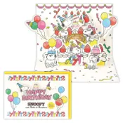 美國 Hallmark 立體生日卡/ 史努比/ 史努比與他的兄弟姊妹 eslite誠品
