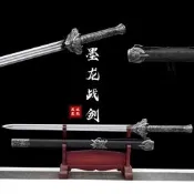 龍泉市刀劍龍王劍漢王劍錳鋼壹體龍骨寶劍唐橫刀收藏冷兵器未開刃