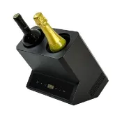 【Laptinc 拉普蒂尼】雙瓶電子紅酒冰酒器 葡萄酒快速降溫冷酒器(凍酒機 冰桶 紅酒櫃 冷酒器)
