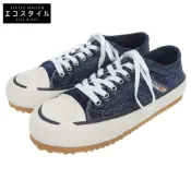 【DOKODEMO】Diesel S-PRINCIPIA LOW X 男款運動鞋，靛藍色 x 白色，尺寸 27.0cm (40)，成色極佳。 [二手]