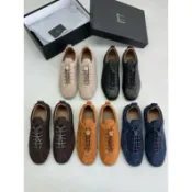dunhill 全真皮經典舒適百搭綁帶男鞋 牛津鞋 休閒皮鞋 黑色 咖色 藍色 棕色 杏色