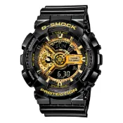 CASIO G-SHOCK 運動手錶【GA-110GB-1A】BLACK GOLD 黑金【A-KAY0】