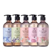 【JustHerb 香草集】花植香氛沐浴露500ml(多款任選)