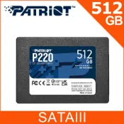 PATRiOT 博帝 美商 P220 512G 2.5吋 SSD固態硬碟