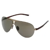 Porsche Design 保時捷 水銀面 太陽眼鏡 (金色)P8656