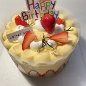 已過季 檸檬草莓慕斯琳蛋糕 生日蛋糕 鑠甜點 客製化 蛋糕 甜點