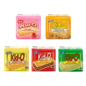 【蝦皮直營】Kid-O 三明治餅乾 17g*8/包 奶油/草莓/巧克力/檸檬/花生風味 夾心餅乾 點心