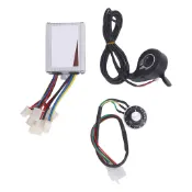【Lixada】 48V 500W 電動自行車電機控制器拇指油門限速器套件通用三輪車摩托車改裝