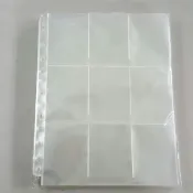 RSS 收集冊 補充活內頁 九格套 RSS 11孔 (單張）適用卡冊 寶可夢 遊戲王  韓國明星卡 MTG 遊戲王