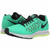 S.G NIKE WMNS AIR ZOOM PEGASUS 32 綠黃 輕量 編織 慢跑鞋 749344-303 女