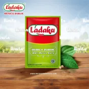 🇲🇨印尼 Ladaku Lada Putih Pepper Bubuk 2.5g*12Sachet 辣大姑 白胡椒粉