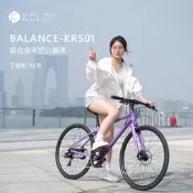 Kolor卡勒單車BALANCE-KR501鋁合金平把公路車雙碟自行車
