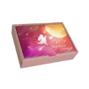 ≡☆阿雪包裝家☆≡ 禮品盒 中秋禮盒 春節禮盒｜蛋黃酥 T10上掀盒 願滿星月／金色暖意｜月餅盒｜西點盒【10入】