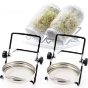 廚房大師-發芽罐 配件 梅森瓶 梅森杯 發芽蓋 梅森網蓋 綠豆芽 苜蓿芽 發芽架 手機架