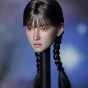 SUPER DUCK 1/6 SDH042第三方 女兵人頭雕 適合12寸麥色