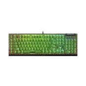 【Razer 雷蛇】BlackWidow黑寡婦V4X/綠軸 蜘幻彩版有線機械式RGB鍵盤Minecraft Edition