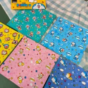 💗正版現貨💗哆啦A夢 雙面色紙 60入 五款 15cm 美勞 勞作 美術 臘光 摺紙 色紙 小叮噹 百寶袋 大雄 教學