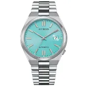 大高雄鐘錶城 CITIZEN 星辰 NJ0151-88M 綠色面盤自動上鍊機械男錶 綠面40MM｜樂天領券現折★全館特惠中★指定刷卡回饋10%