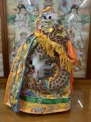 【明祥】尺3用仿潮繡珠子鱗龍袍(含奉帽) 池府王爺 關聖帝君 天上聖母 玉皇大帝 神明衣 77廠