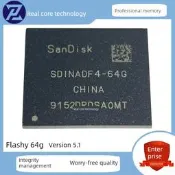 SDINADF4-64G 0-10壽命 5.1 EMMC BGA.153球 閃迪64G字庫 閃存芯片