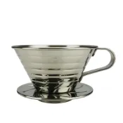 (店+)【Tiamo】Tiamo K02不銹鋼濾杯 1-4人份-鏡光  (HG5050MR)