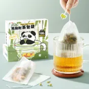 茶包袋抽線茶葉袋、自熱封、茶葉袋、花茶、滷包、普洱茶、花椒、中藥材、沖泡茶袋、封口機AB玉米縴維茶包袋一次性泡茶袋食品級