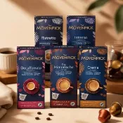 【Movenpick 莫凡彼】膠囊咖啡5盒組(10顆/盒；適用於Nespresso Original系列膠囊咖啡機)