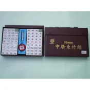 SAKURA 櫻花 榮冠 中廣東 竹絲 麻將 33mm /付