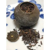 慶隆昌～『嚴選茶品』正宗新會小青柑陳香宮廷金芽嫩尖熟普洱/掛霜小青柑/批發歡迎私訊/開賣優惠/買十送一/每顆約重15g