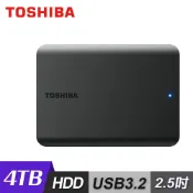 SANJING三井3C 【Toshiba 東芝】Canvio Basics A5 4TB 2.5吋行動硬碟【三井3C】
