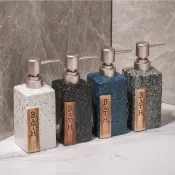 陶瓷 分裝瓶 仿石材 抗刮 耐用 乳液 洗手乳 沐浴乳 洗髮精 按壓瓶 北歐風 自然風 工業風 清潔瓶