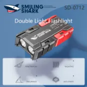 SmilingShark 手電筒 Led 手電筒 Type-c 可充電 18650 手電筒 IPX4 防水戶外露營燈釣魚