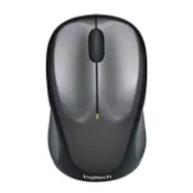 【順發線上購物】Logitech M235 無線滑鼠(銀黑)(New)