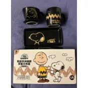 SNOOPY手沖咖啡杯盤三件組
