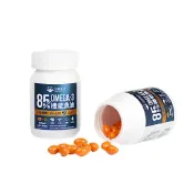 【蝦皮直營】汪喵星球 85% Omega-3 機能魚油 60顆/瓶 rTG型 貓 貓咪 狗 犬 寵物 保健食品