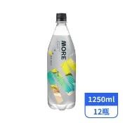 【全聯線上購】【味丹】多喝水MORE氣泡水-檸檬風味1250mlx12瓶
