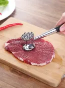 成名在望 鬆肉針 實心松肉錘家用斷筋松肉針廚房錘肉錘子打肉器牛排豬扒雞排敲肉錘 【CM186】