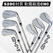 PRO VICTOR GOLF TECH 台灣專利品牌 軟鐵鍛造 整支CNC-鐵桿組、挖起桿