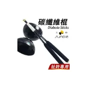 (店+)三鈴 碳纖維扯鈴桿 附線 黑碳桿 /一組入 扯鈴桿 扯鈴棒 扯鈴棍 30cm 32cm 35cm 台灣製造