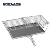 【露營趣】日本製 新店桃園 UNIFLAME U660072 烤吐司架 烤麵包架 烤三明治 烤麻糬 炊具 居家 露營