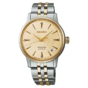 大高雄鐘錶城 seiko SK037 Presage 4R35-06S0KS(SRPL64J1) 調酒系列 金黃面機械時尚女錶 34mm｜樂天領券現折★全館特惠中★指定刷卡回饋10%