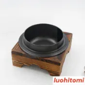 韓式石鍋拌飯鑄鐵碗 日式韓國料理生鐵鍋 醬湯鍋 砂鍋 商用鑄鐵宮廷煲 5/29