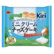 +東瀛go+(短效特價) Kiri BOURBON 北日本 迷你蛋糕 奶油起司蛋糕 12入小蛋糕 布如蒙
