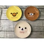 『現貨』日本 正品 拉拉熊 懶懶熊 小白熊 小雞 懶妹 大臉 造型 盤子 小盤 菜盤 陶瓷盤 陶瓷 圓盤 非賣品